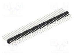 Connector: pin strips; pin header; male; PIN: 72; 2.54mm; SMT; 2x36