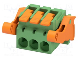PCB connector, nominal cross section: 2.5 mm?, color: green,