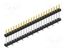 Connector: pin strips; pin header; male; PIN: 22; 2mm; SMT; 1x22