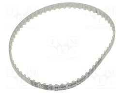 Timing belt; T5; W: 6mm; H: 2.2mm; Lw: 305mm; Tooth height: 1.2mm