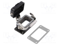 Han 6M Base Panel 1 Lever Metal Cover