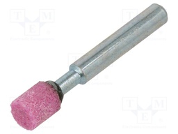 Grindingstone; 6mm; metal,steel; ceramics; Mounting: rod 6mm