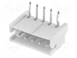 Socket; wire-board; male; ZH; 1.5mm; PIN: 5; THT; 50V; 1A; -25÷85°C