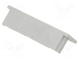 Terminals cover; for enclosures; grey