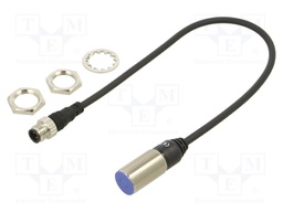 Sensor: inductive; Output conf: NPN / NO; 0÷7mm; M18