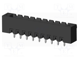 Connector: pluggable terminal block; socket; male; on PCBs