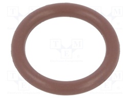 O-ring gasket; FPM; D: 2mm; Øint: 11mm; brown; -20÷200°C