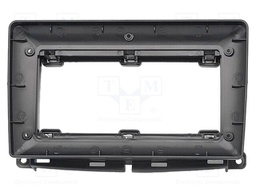 Radio frame; Fiat; black; 9"