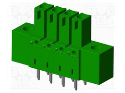 Connector: pluggable terminal block; socket; female; straight