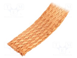 Braids; tape; Thk: 5mm; W: 50mm; 32AWG; Body dim: 50x5mm; 10m; SO/KO