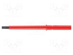 Interchangeable blade; Torx®; Size: TX08; insulated; 154mm; 1kVAC