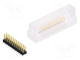 Connector: pin strips; pin header; male; PIN: 24; 2.54mm; SMT; 2x12