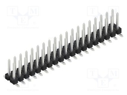 Connector: pin strips; pin header; male; PIN: 38; 2.54mm; SMT; 2x19