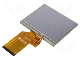 Display: TFT; 3.5"; 320x240; Illumin: LED; Dim: 76.9x63.9x4.59mm