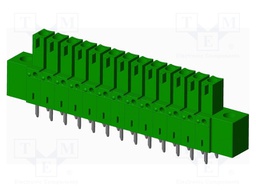 Connector: pluggable terminal block; socket; female; straight