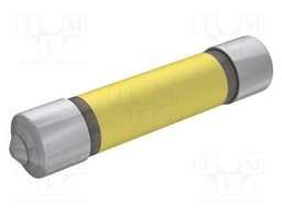 Fuse: fuse; quick blow; 1A; cylindrical; 6.3x32mm; brass