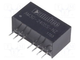 Converter: DC/DC; 3W; Uin: 18÷36V; 5VDC; Iout: 600mA; SIP8; 4.9g