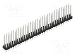 Connector: pin strips; pin header; male; PIN: 56; 2.54mm; THT; 2x28