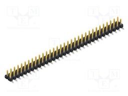 Connector: pin strips; pin header; male; PIN: 64; 2.54mm; SMT; 2x32