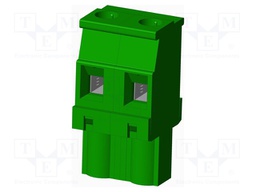 Connector: pluggable terminal block; plug; female; angled 90°