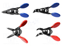 Kit: pliers; for circlip; 4pcs.
