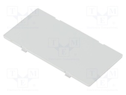 Stopper; UL94V-0; Mat: ABS; grey; Application: ZD1005J-ABS-V0