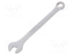 Key; combination spanner; 7mm; Chrom-vanadium steel; L: 110mm