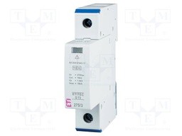 Surge arrester; Type 3; Poles: 1; 10kA; Uoper.max: 440VAC; -40÷70°C