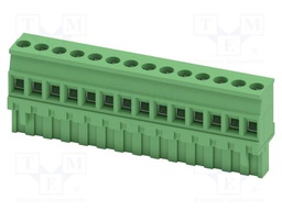 PCB connector, nominal cross section: 2.5 mm?, color: green,