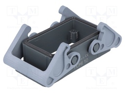 Enclosure: for HDC connectors; T-Type; size 57.27; IP65