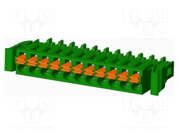 Connector: pluggable terminal block; plug; female; straight; 5.5A