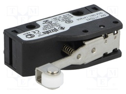 Microswitch SNAP ACTION; with lever (with roller); SPDT; Pos: 2