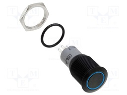 Switch: vandal resistant; Pos: 2; SPDT; 2A/48VDC; IP40; ON-(ON)