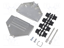 Enclosure: for D-Sub connectors; D-Sub 37pin,D-Sub HD 62pin