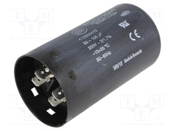 Capacitor: electrolytic; 100uF; Ø45.5x84mm; ±10%; -20÷55°C; 250VAC