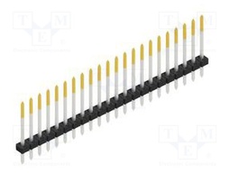 Connector: pin strips; pin header; male; PIN: 22; 2mm; THT; 1x22