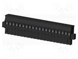 Connector: pluggable terminal block; plug; female; angled 90°