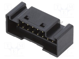 Socket; wire-board; male; DF51K; 2mm; PIN: 18; THT; on PCBs; 250V; 2A