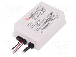 Power supply: switched-mode; LED; 36W; 12VDC; 3A; 90÷295VAC; IP67