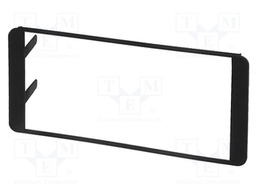 Radio mounting frame; Toyota; 2 DIN; black