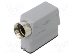 Enclosure: for HDC connectors; IL-BRID; size 66.16; high; PG21