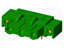 Connector: pluggable terminal block; socket; female; angled 90°