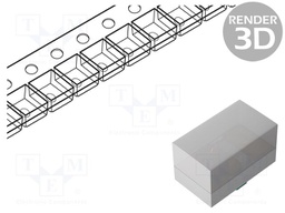 LED; SMD; 0402; white; 600mcd; 130°; 20mA; 3.1÷4V; Lens: transparent