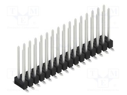 Connector: pin strips; pin header; male; PIN: 32; 2.54mm; SMT; 2x16