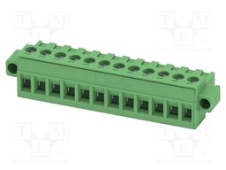 PCB connector, nominal cross section: 2.5 mm?, color: green,