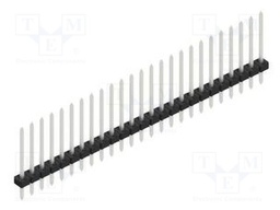 Connector: pin strips; pin header; male; PIN: 25; 2mm; THT; 1x25