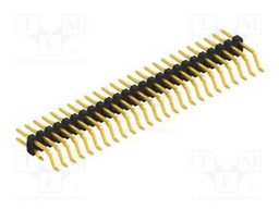 Connector: pin strips; pin header; male; PIN: 50; 2mm; SMT; 2x25