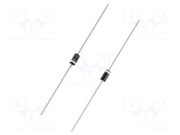 Diode: rectifying; THT; 600V; 1A; Ammo Pack; Ifsm: 30A; A405; Ir: 50uA