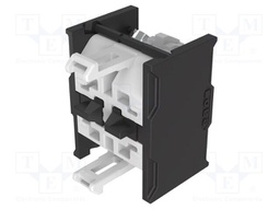 Contact block; 22mm; OptoHiT; front fixing; lugs-ring terminals