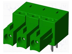 Connector: pluggable terminal block; socket; female; angled 90°